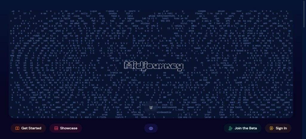 midjourney-AI-tool-home-page